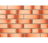 Ангобированный красным желтый персиковый кирпич СБК керамический